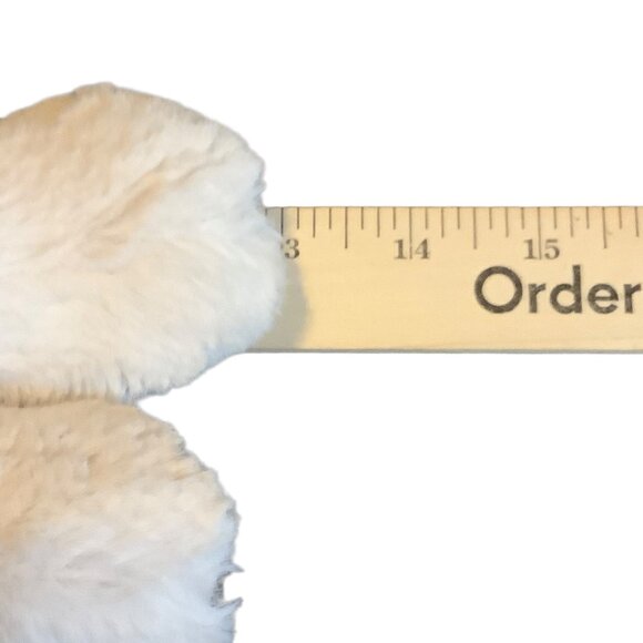 Fluffy Bunny Plush Stuffed Animal Baby Toy Clip & Carrot Cloud Island 13” - Picture 5 of 5